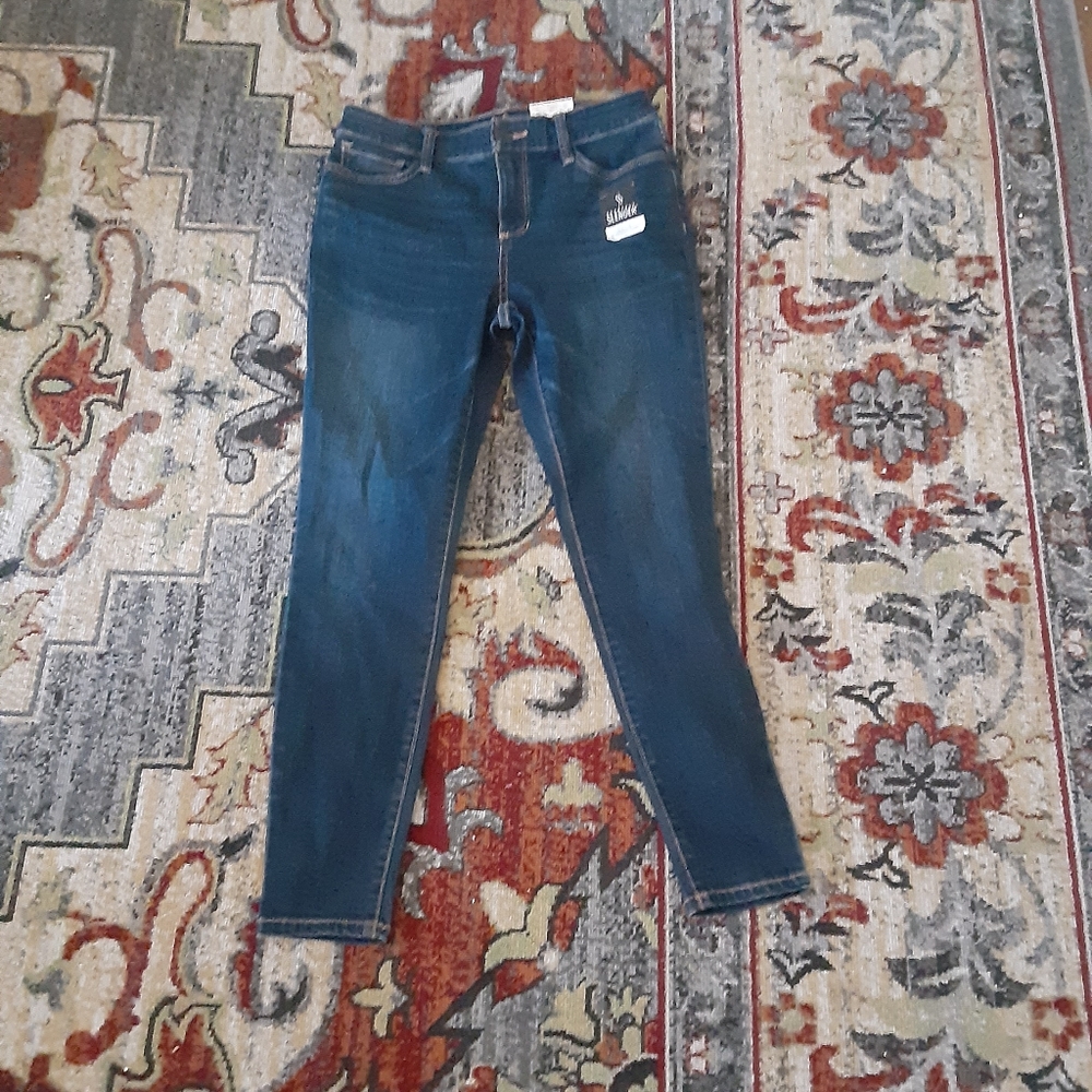 Slimming Skinny Jeans Ankle Length Midrise